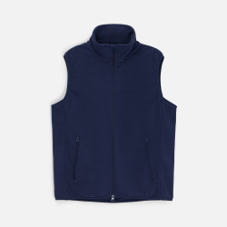Жилет флисовый унисекс Ben Mac, темно-синий, S–3XL