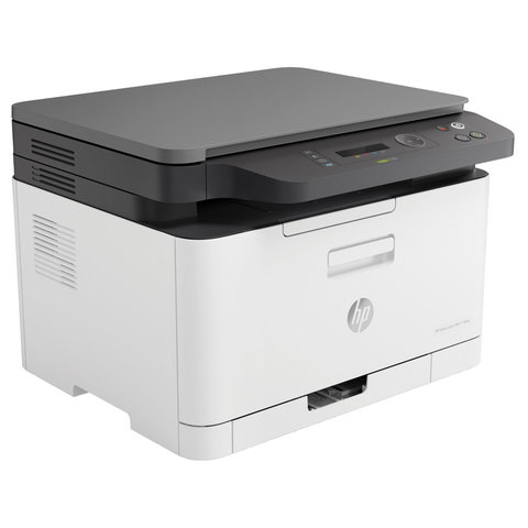 МФУ лазерное ЦВЕТНОЕ HP Color Laser 178nw "3 в 1", А4, 18 стр./мин., 20000 стр./мес., Wi-Fi, сетевая карта, 4ZB96A