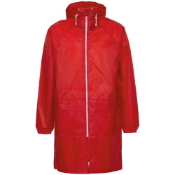 Дождевик Rainman Zip Pro, красный, S–XXL