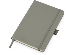 Блокнот А5 в твердой обложке «Vision 2.0» soft-touch, Размер А5, Цвет серый