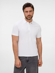 Рубашка поло унисекс Tervise, белая, S–3XL