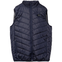 Жилет с подогревом Thermalli Valmorel, темно-синий, S–4XL