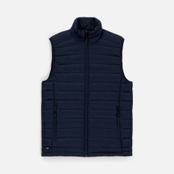 Жилет компактный мужской Stavanger, темно-синий с серым (navy), S–XXL
