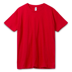 Футболка унисекс Regent 150, красная, XXS–5XL