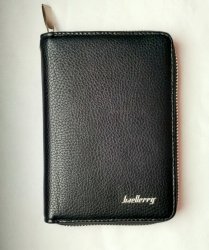 Мужской клатч–портмоне на молнии Baellerry, с отделениями для авто документов