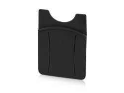 Картхолдер для телефона с держателем «Trighold», Цвет черный