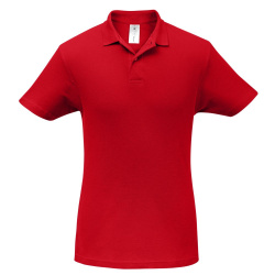 Рубашка поло ID.001 красная, S–3XL