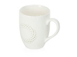 Кружка с прозрачной глазурью «Lucent», Цвет белый