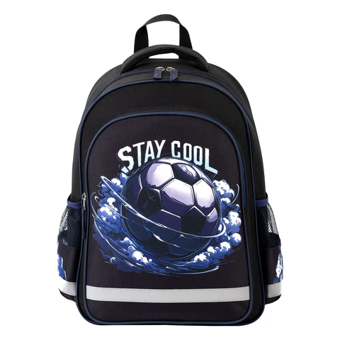 Рюкзак ПИФАГОР SCHOOL, 1 отделение, 3 кармана, "Stay cool", 38x28х14 см, 274440