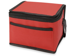 Сумка-холодильник «Альбертина», Цвет красный/черный