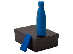 Подарочный набор «COLOR IT» с термобутылкой и повербанком, Размер 10000 mAh, Цвет синий