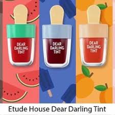 Увлажняющий гелевый тинт для губ с сочными красными тонами Etude House Dear Darling Water Gel Tint ,