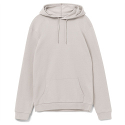 Толстовка с капюшоном унисекс Hoodie, дымчато-серая, XS–3XL