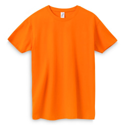 Футболка Imperial 190, оранжевая, XS–5XL