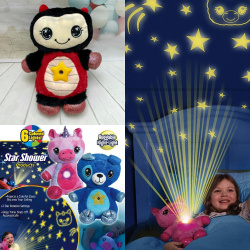 Мягкая игрушка-ночник-проектор STAR BELLY (копия)