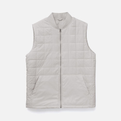 Жилет унисекс Warmbridge, светло-серый, S–4XL