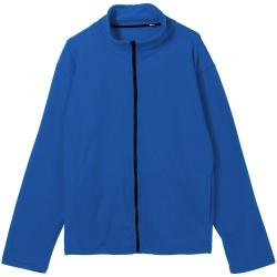 Куртка флисовая унисекс Manakin, ярко-синяя, XS—XXL