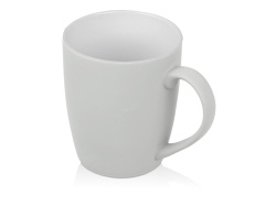 Кружка с покрытием soft-touch «Tulip Gum», Цвет светло-серый