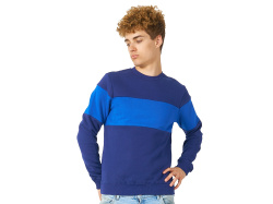 Свитшот блокинг «Edinburgh», мужской, Размер XL, Цвет синий нэйви/классический синий