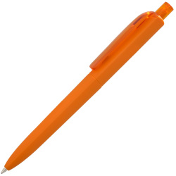Ручка шариковая Prodir DS8 PRR-T Soft Touch, оранжевая, 14х1,1 см