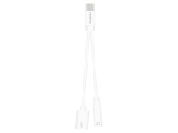 Переходник Type-C Adapter 3.5C, Цвет белый