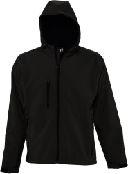Куртка мужская с капюшоном Replay Men 340, черная, XS–3XL