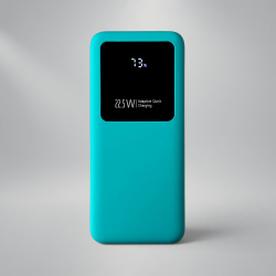 Внешний аккумулятор «Kris Soft Touch», 10 000 мАч, Цвет петронас