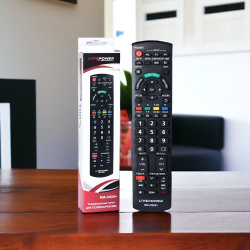 Пульт д/у универсальный RM-D920+ для телевизоров PANASONIC, IR интерфейс, радиус до 10 м, черный / Надежное и интуитивное управление