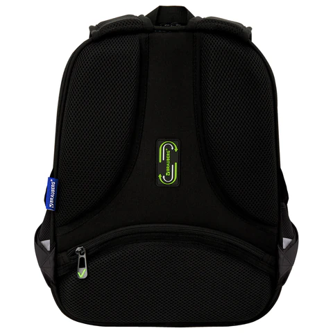 Ранец BRAUBERG FIT, 2 отделения, "Mesh goal", 3D-панель, 38х27х14 см, 274384