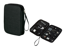 Органайзер для электроники «VoyageTech», Цвет темно-серый