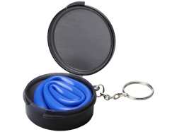 Трубочка многоразовая с брелоком «Rhine», Цвет синий