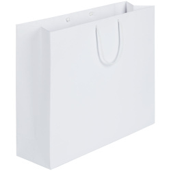 Пакет бумажный Ample Plus L, белый, 43х35х12 см