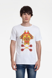 Футболка Yo Ho Hohloma, белая, XS–XXL