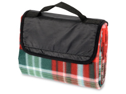 Плед «Шотландия», Цвет красный/зеленый