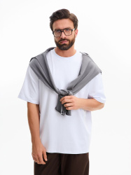 Футболка оверсайз Kangas, белая, XS–XXL