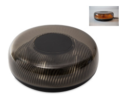 Ночник с беспроводной зарядкой «Ember», 15 Вт, Цвет черный