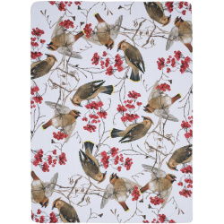 Флисовый плед Winter Bird, 106х140 см