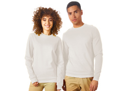 Свитшот «Motion» с начесом, унисекс, Размер 2XL, Цвет белый