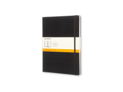 Записная книжка Moleskine Classic, XLarge (в линейку), Цвет черный