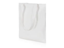 Сумка «Element» из хлопка для покупок, Цвет белый
