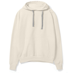 Толстовка с капюшоном Kirenga, молочно-белая, XS–4XL