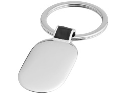 Брелок «Barto», Цвет серебристый/черный