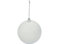 Елочная игрушка «Nadal», Цвет белый