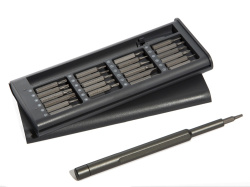 Набор отверток 24-в-1 «Everybit lite», Цвет серый