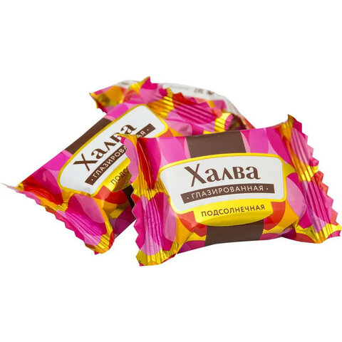 Конфеты глазированные АЗОВСКАЯ "Халва подсолнечная" 1000 г