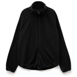 Куртка флисовая унисекс Fliska, черная, XS–XXL