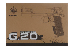 Модель пистолета G.20D Browning песочный (Galaxy)