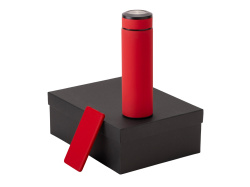 Подарочный набор "COLOR IT" c термосом и повербанком, Размер 5000 mAh, Цвет красный