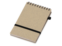 Блокнот «Toledo S» с обложкой из пшеницы и пластика, Размер В7, Цвет бежевый