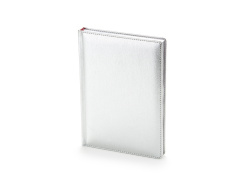 Ежедневник недатированный А5 «Sidney Nebraska» с серебряным срезом, Размер A5, Цвет серебристый